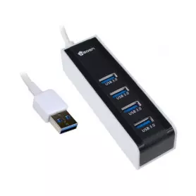 HUB Heden HUBUSB3E40 USB 3.0 4 Ports Auto Alimenté HUBHUBUSB3E40 - 1