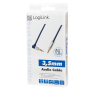 Cable Audio Jack 3.5mm Male/Male coudé 1m LogiLink CA11100 CAJACK_CA11100 - 3