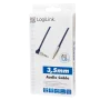 Cable Audio Jack 3.5mm Male/Male coudé 1m LogiLink CA11100 CAJACK_CA11100 - 3