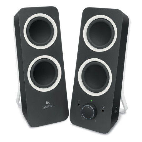 Haut-parleurs Logitech Z200 2.0 5 Watts RMS Noir HPLOZ200_BLACK - 1