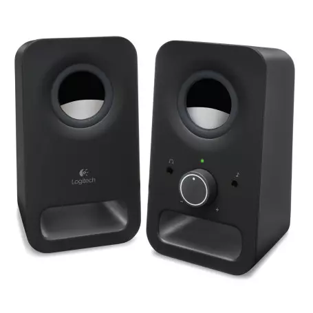 Haut-parleurs Logitech Z150 2.0 3 Watts RMS Noir HPLOZ150_BLACK - 1