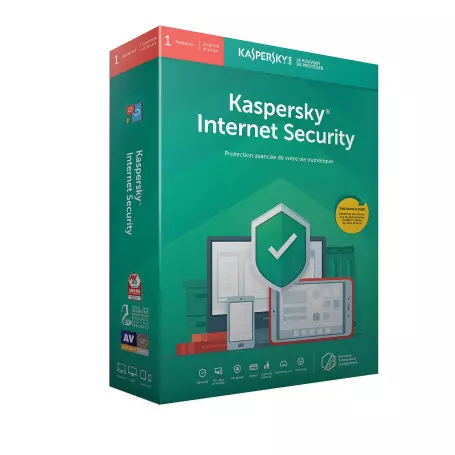 Antivirus Kaspersky Internet Security 1 Poste 1 An KAS2019_INT_1P - 1