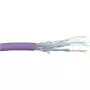 Cable Réseaux RJ45 100m Cat7 S/FTP 1200Mhz Violet CRJ45_C7_100M-SFTP - 1