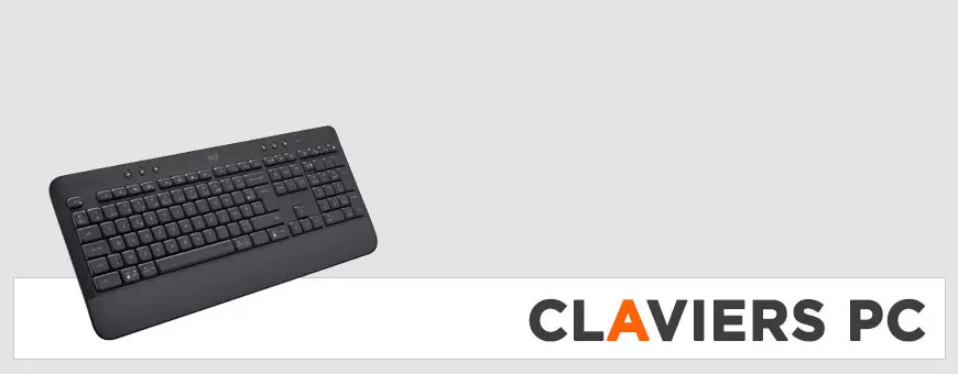 Support de clavier ergonomique réglable en hauteur et en inclinaison (noir)