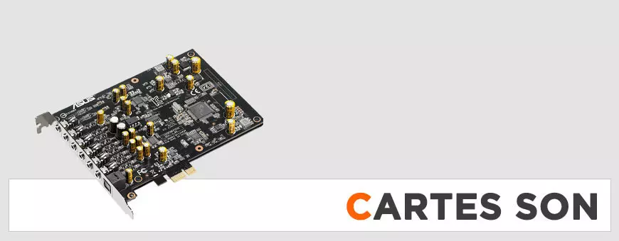 Achat Carte Son PC au meilleur prix sur