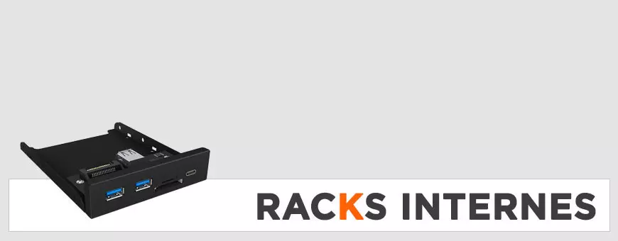 Achat rack Interne 3.5 & 5.25 pour Disque dur au meilleur prix