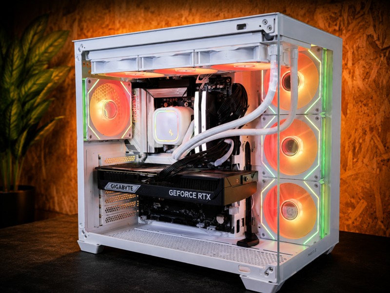 PC Gamer Meteor 9850X3D RTX 5080 Blanc PC Gamer Meteor X3D Blanc