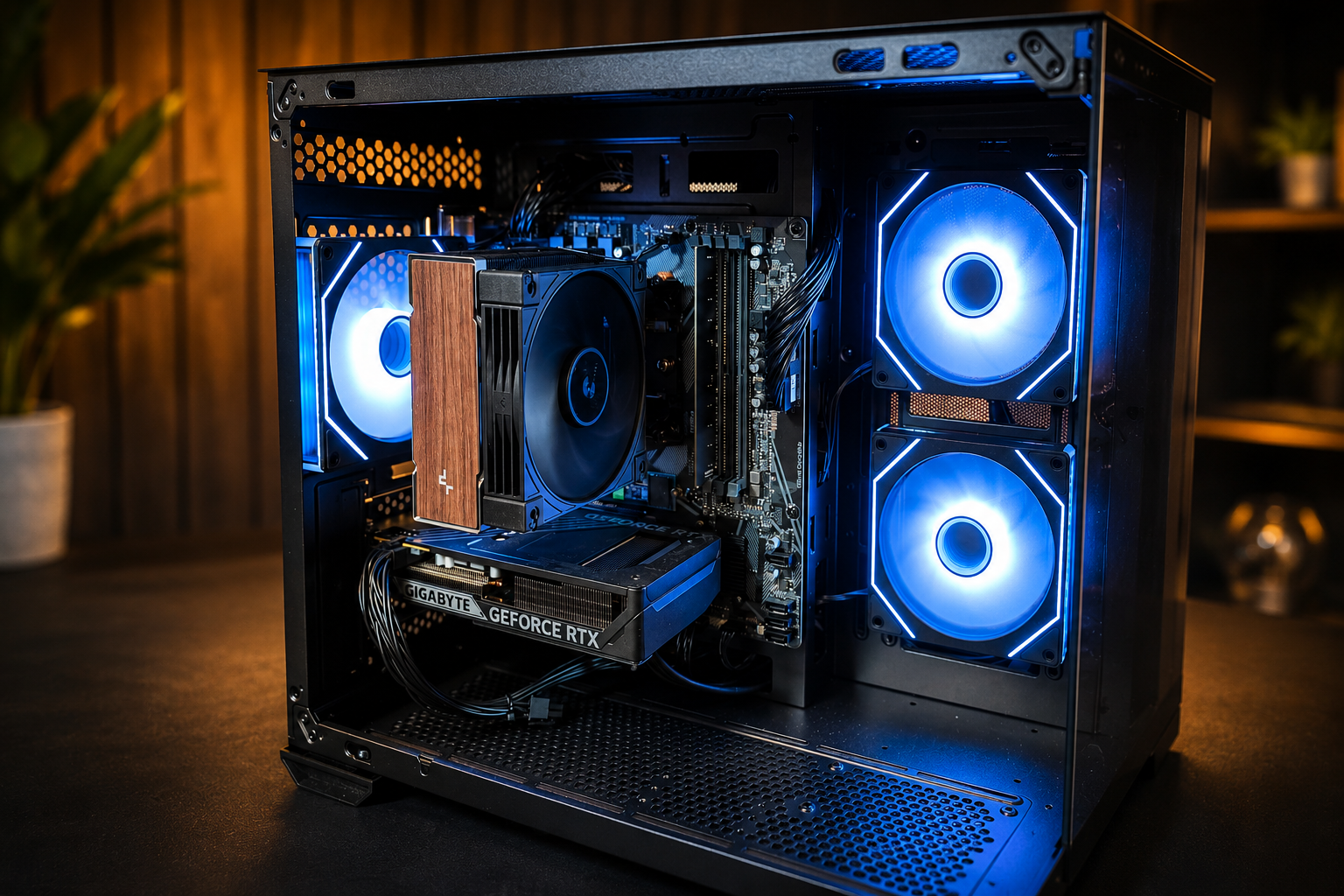 NOUVEAUTÉ 2026 WOOD EDITION RTX 5060 PC Gamer WOOD
