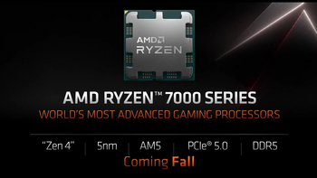 Processeur - AMD Ryzen 5 7600X (4.7 GHz / 5.3 GHz)