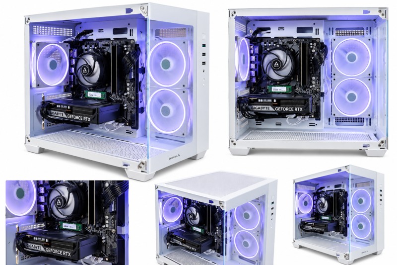 PC Gamer Battle Royale Blanc
