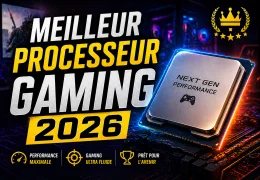 Meilleur processeur gaming 2026 : quel CPU choisir ?